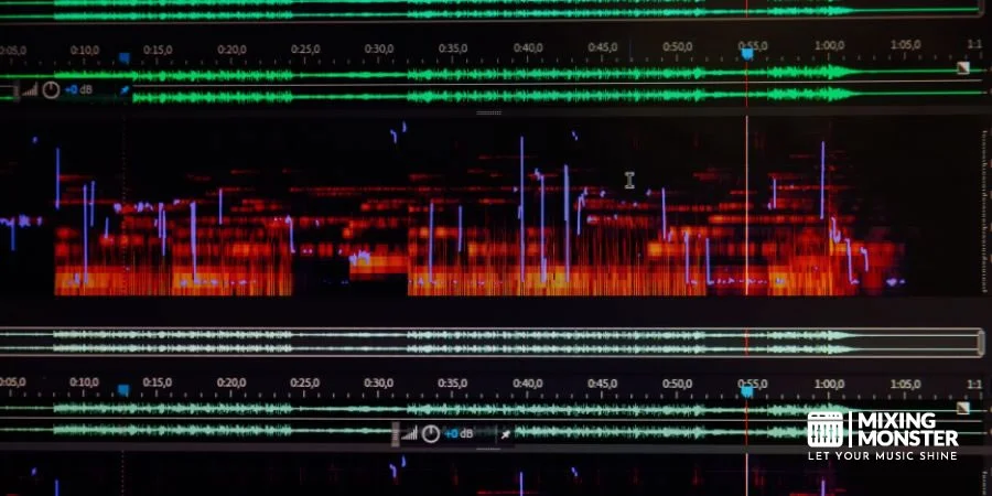 Audio Editing Software With A Spectrum Analyzer