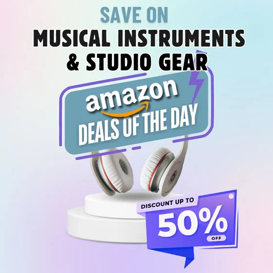 Save On Musical Instruments & Studio Gear | Amazon Deals Of The Day
