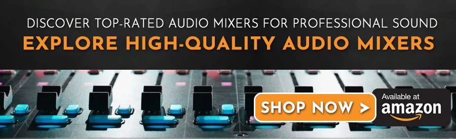 Discover Top-Rated Audio Mixers For Professional Sound | Amazon Audio Mixers