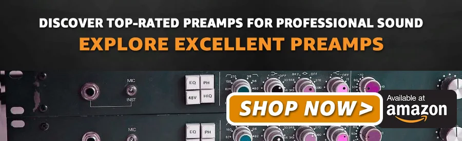 Discover Top-Rated Preamps For Professional Sound | Amazon Preamps