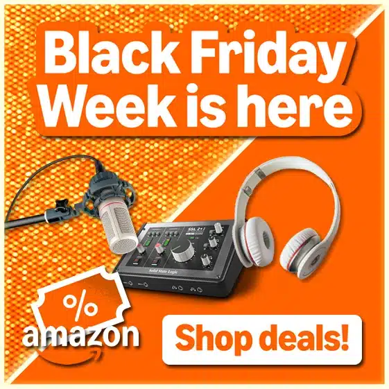 Save On Studio Gear & Musical Instruments | Amazon Black Friday Deals