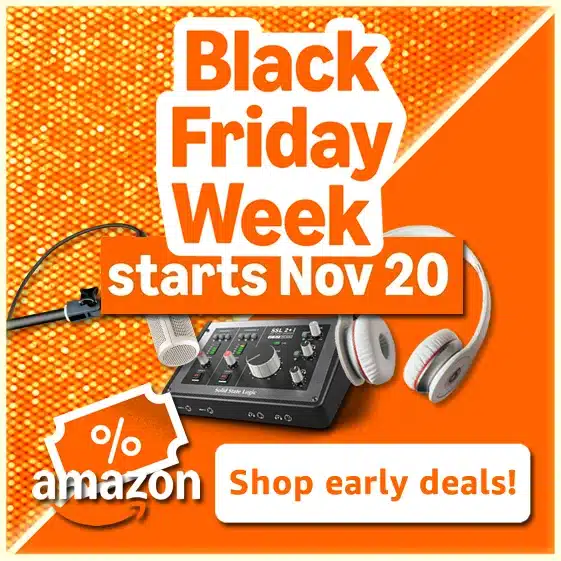 Save On Musical Instruments & Studio Gear | Amazon Black Friday Early Deals