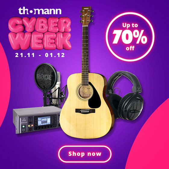 Save On Studio Gear & Musical Instruments | Thomann Cyber Week Deals